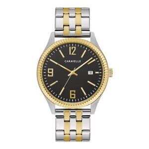 Caravelle by Bulova Two-Tone Quartz Watch (Box Set) – 45K000
